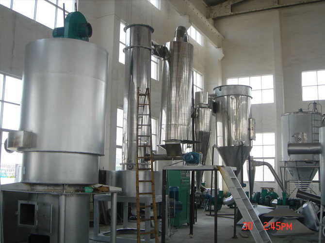 XSG型旋轉(zhuǎn)閃蒸干燥機